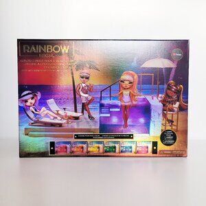 Rainbow High - Color Change Pool & Beach Club - Brand New